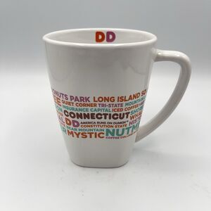 Dunkin' Donuts Destinations Connecticut Ceramic Coffee Tea Mug Cup